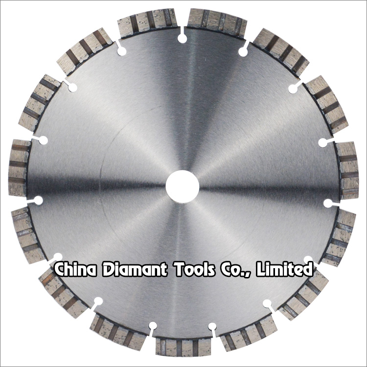 Diamond saw blades for general purpose cutting - laser welded, turbo segments