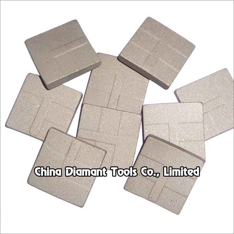 Diamond segments of circular saw blades for granite cutting - taper 20mm length T shape
