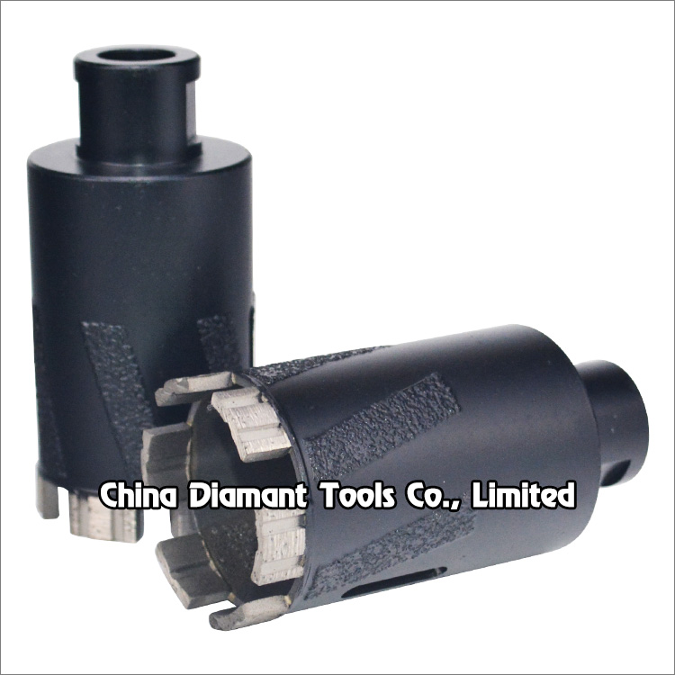 Diamond drill bits for granite - turbo segments